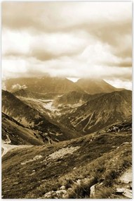Poszterek 80x120 Tátra Lengyel hegyek Kilátás