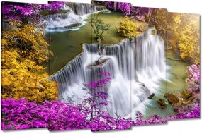 Festmények 150x95 Lila a zuhatag körül