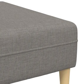 Szövet kanapé párnával 3 pcs Tópszínű 208 cm szövet