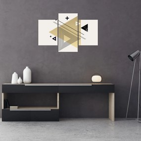 Kép - Geometriai formák N⁰4 (90x60 cm)