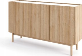 Komód Revelstoke K144-83 Tölgy Fehér