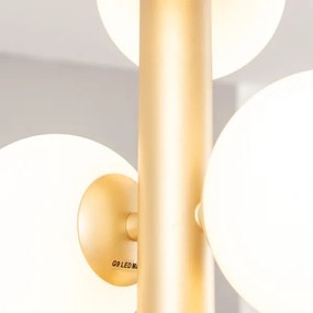 Brilagi - LED Csillár zsinóron MILLA 6xG9/3W/230V arany/fehér