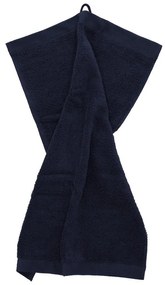 Sötétkék frottír pamut törölköző 40x60 cm Comfort – Södahl
