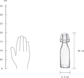 SWING csatos üveg 250ml