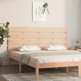 tömör fenyőfa fejtámla 140 x 3 x 80 cm