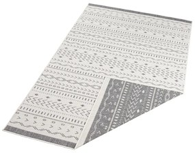 Kuba szürke-krémszínű kültéri szőnyeg, 290 x 200 cm - NORTHRUGS
