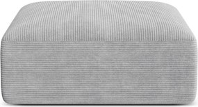 Világosszürke kordbársony lábtartó Campi – Cosmopolitan Design