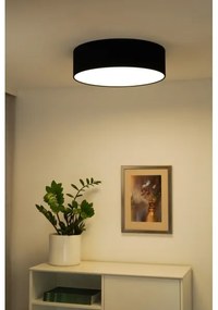Duolla - CORTINA LED mennyezeti lámpa 26W, 45 cm, 4000K, fekete