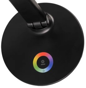LED RGBW Dimmelhető érintős asztali lámpa NEPTUN LED/7W/230V fekete
