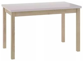 Adam étkezőasztal 120 x 68 cm, krém / cremona tölgy