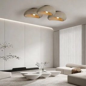BRILAGI - Mennyezeti lámpa WABI SABI 1xE27/60W/230V Ø 40 cm bézs