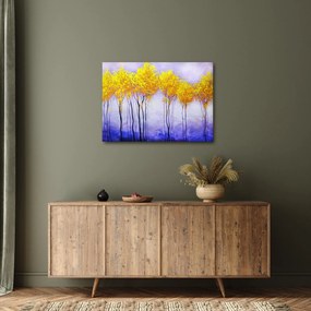Sárga fák képe (70x50 cm)