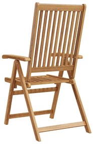 8 db összecsukható tömör akácfa kerti szék