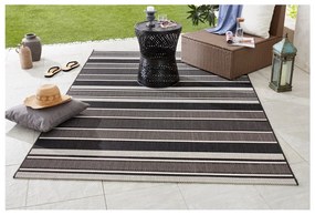 Strap fekete kültéri szőnyeg, 200 x 290 cm - NORTHRUGS
