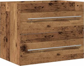vidaXL antik fa szerelt fa mosdószekrény 60x38,5x48 cm