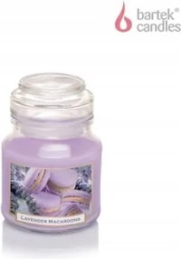 Üveggyertya Levendulás Torta macaronok 130g