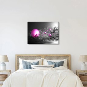 Rózsaszín gömbök képe (70x50 cm)