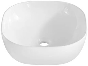 COMAD UM-6252 SMILE 40 DP - 41x41 cm fehér, fényes mosdó pultba