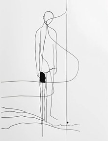 Poszter 50x65cm Magányos vándorlás