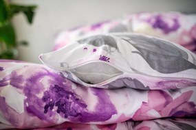 3 db pamut szatén lepedő Peony 200x140cm+90x70cm TiaHome