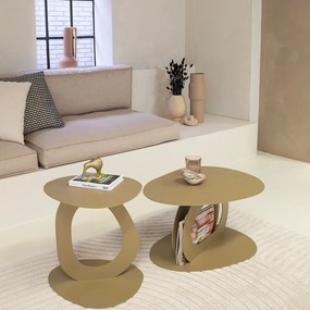 Fém tárolóasztal 39x46 cm Alto – Spinder Design