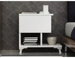 Éjjeli szekrény CAST 46,8x46,8 cm fehér