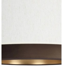 Mennyezeti lámpa NATIA 1xE27/60W/230V fehér/barna