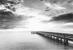 Fotótapéta Tenger Pirs Ég Horizont Nyugalom és Harmónia 250x175 +ragasztó