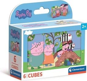 Peppa malac Duck Pond mesekocka 6 db-os Clementoni