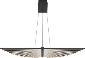 ELSTEAD QN-SERAPH-LP-LBLK SERAPH Glamour Függesztett Lámpa Fehér, Matt Fekete LED IP20