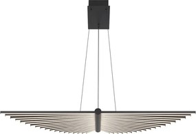 Quintiesse Seraph QN-SERAPH-LP-L-BLK FĂŒggĆlĂĄmpa 1x57W/LED 3000K 1192lm IP20