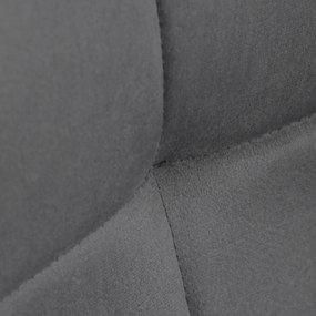 CT-V5081 GREY4 szürke bársony étkezőszék