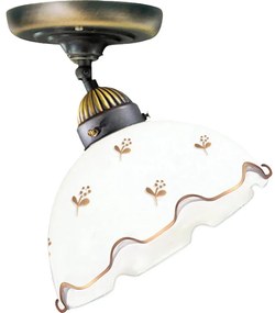 Kolarz 731.10.160 - Felületre szerelhető csillár NONNA, 1xE27/75W/230V, Ø20 cm, virágformájú, rózsaarany