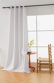 Fehér OXFORD LIGHT függöny 140x270 cm Felfüggesztés: Hullámos sínszalag