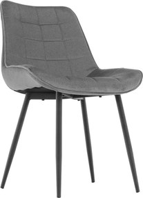 Szék, szürke/fekete, SARIN