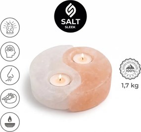 Yin Yang himalája só mécsestartó 1,7 kg