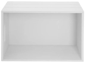 Fehér fa tárolódoboz 36x26x15 cm – Orion