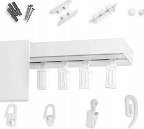 Mennyezeti fĂŒggönykarnis Szimpla ĂĄrnyĂ©kolĂłval Mennyezeti sĂn ĂĄrnyĂ©kolĂłval 9 CM 150