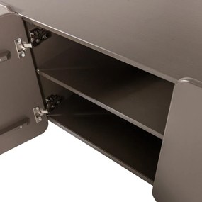 Barna borovi fenyő TV-állvány 200x58x45 cm Root – WOOOD