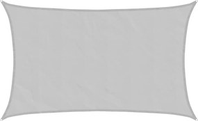 vidaXL világosszürke 100% poliészter oxford szövet napvitorla 8x5 m