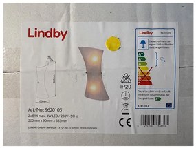Lindby Lindby - Fali lámpa EBBA 2xE14/4W/230V LW0365
