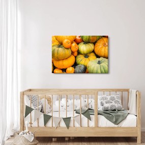 Kép - Őszi sütőtök (90x60 cm)