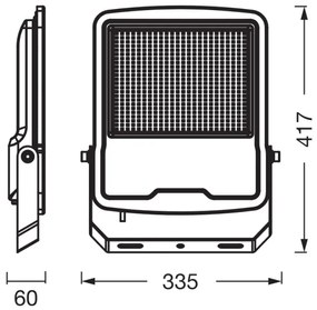 Osram - LED reflektor ENDURA LED/150W/230V IP65