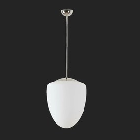 Osmont 45476 Astra P függesztett üveglámpa rozsdamentes acél polírozott fehér IP40 15