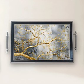 Üveg tálca, 38×24 cm – TPG9831