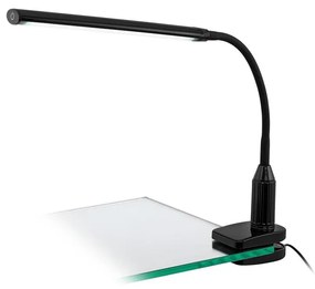 Eglo 96437 - LED Csipeszes lámpa LAROA LED/4,5W/230V fekete 96437