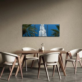 Kép - Burj Khalifa (órával) (90x30 cm)