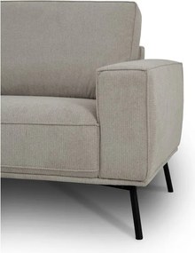 Szürkésbézs zsenília sarokkanapé (bal oldali-L alakú) Amsterdam – Scandic