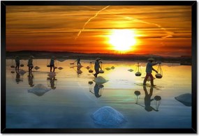 Poszterek keretben 60x40 Kilátás Tájkép