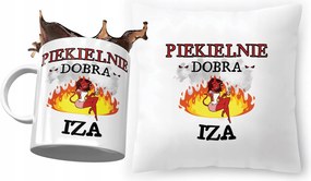 Iza párna ajándék bögre szett fényképes nyomtatással